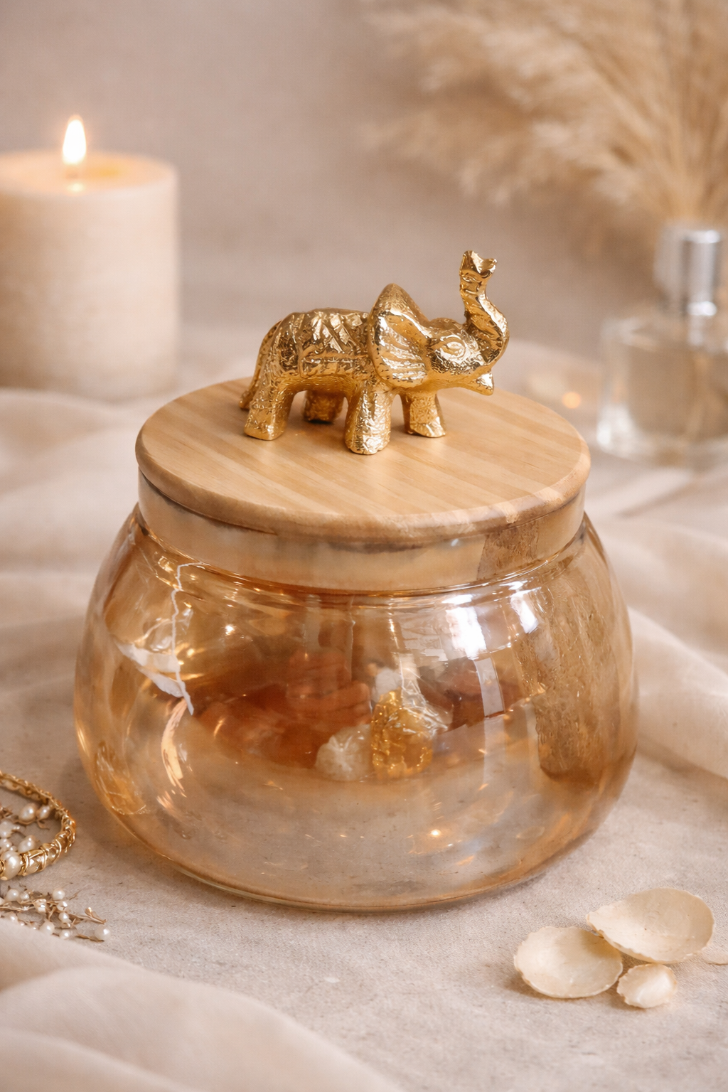 Golden Maharaja Jar