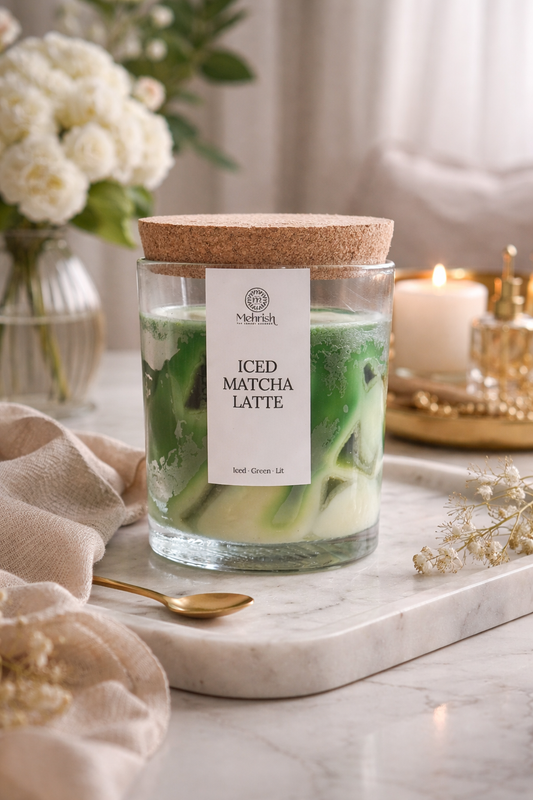 Iced Matcha Latte | Matcha Scented Candle